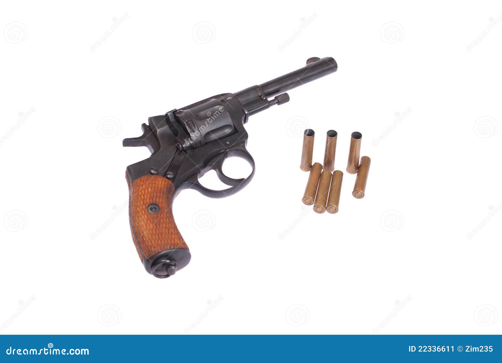 Russian roulette stock image. Image of russian, isolated - 22336611