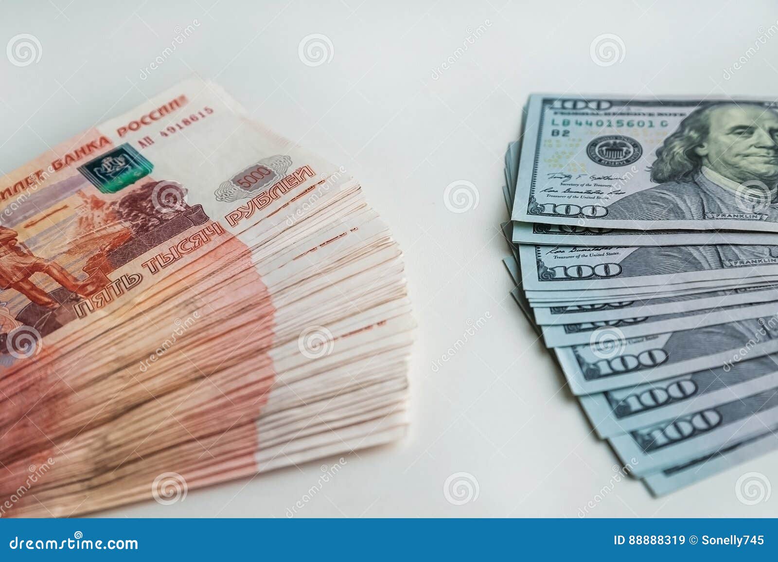 Russian Rubles And American Dollars Stock Image Image Of Cash Floor russia-1000-rubles-banknote-1919-abnc-world-banknotes-coins-pictures