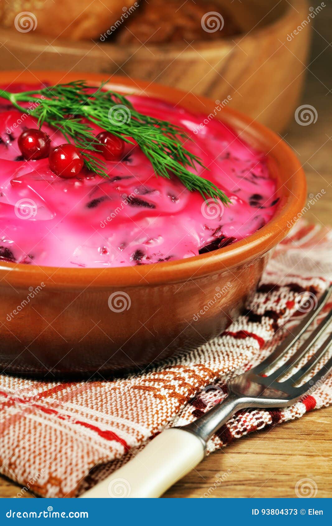 Russian Traditional Snack with Fish Herring Stock Image Image of