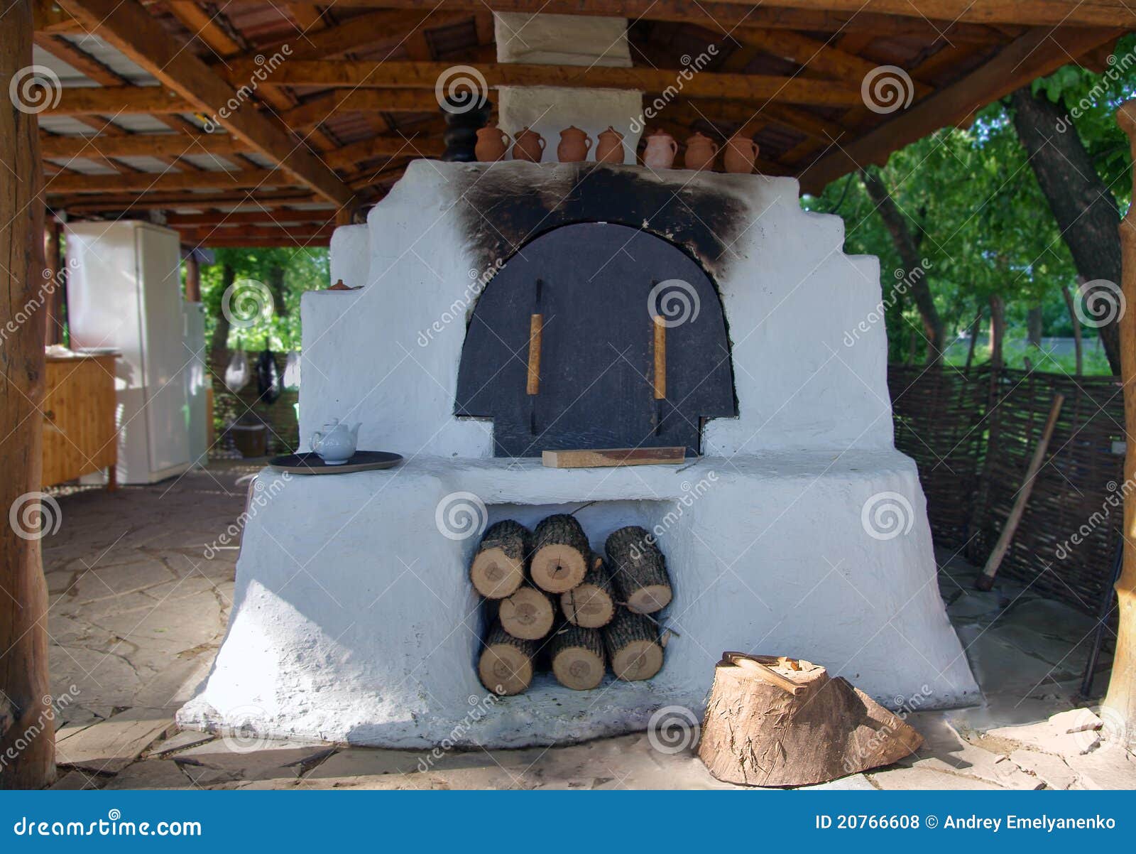 Russian traditional stove stock photo. Image of russia 20766608