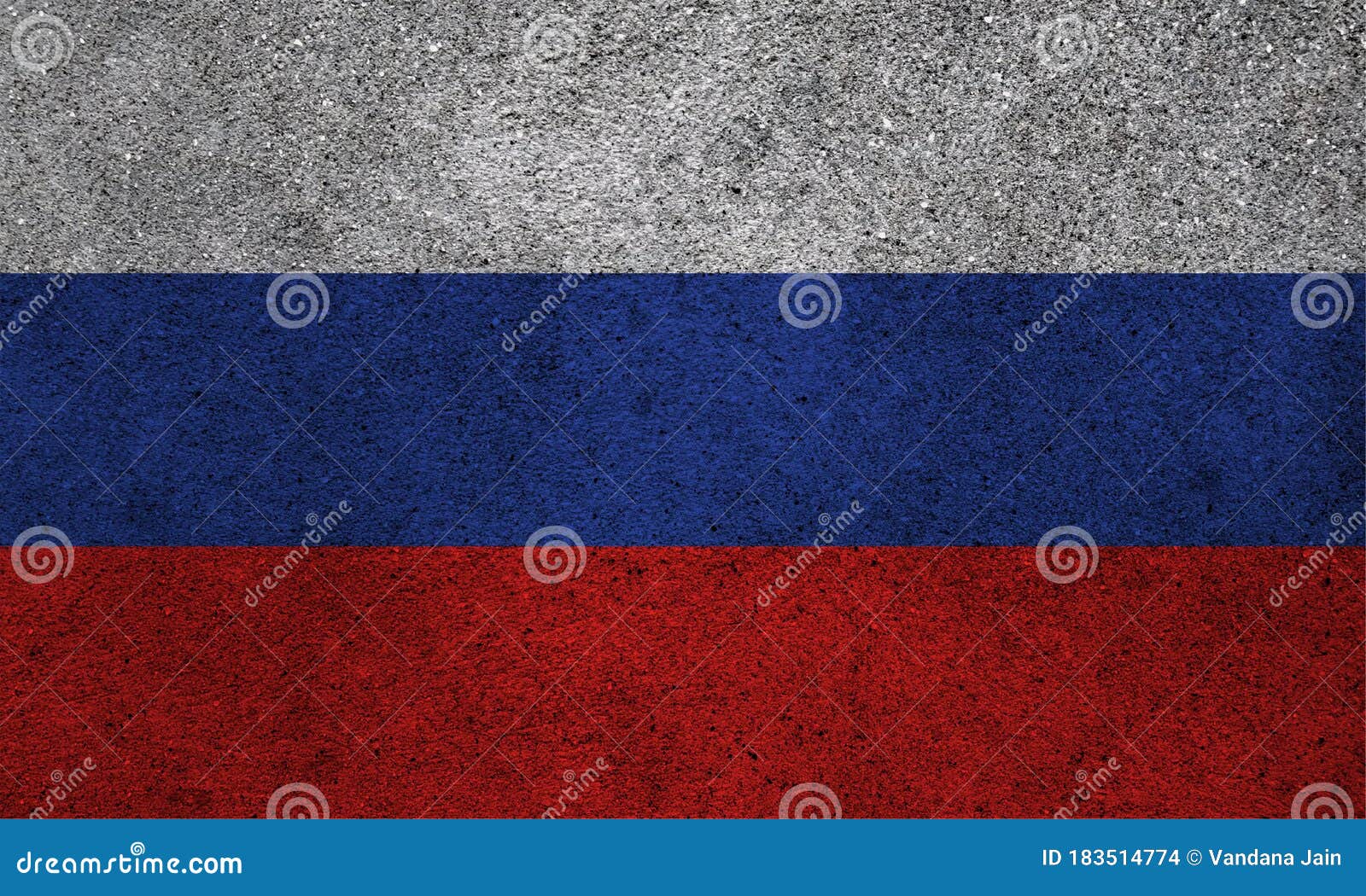 Foto de Bandeira Da Federação Russa No Fundo Azul Escuro e mais