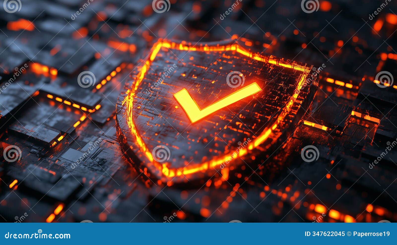 Rust Programming Language Concept Illustrated by a Rusty Shield Stock ...