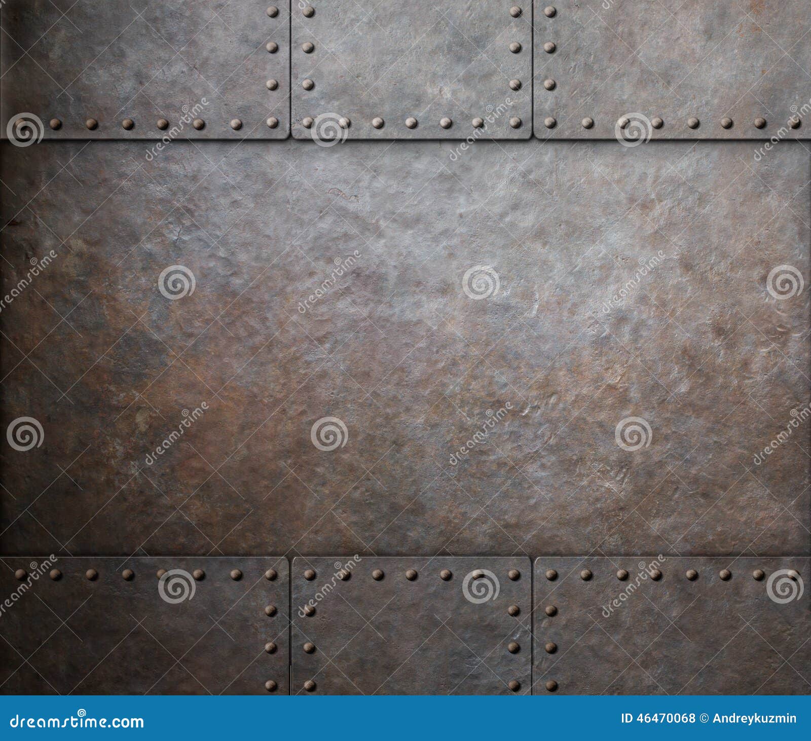 rust steel metal texture with rivets as steam punk
