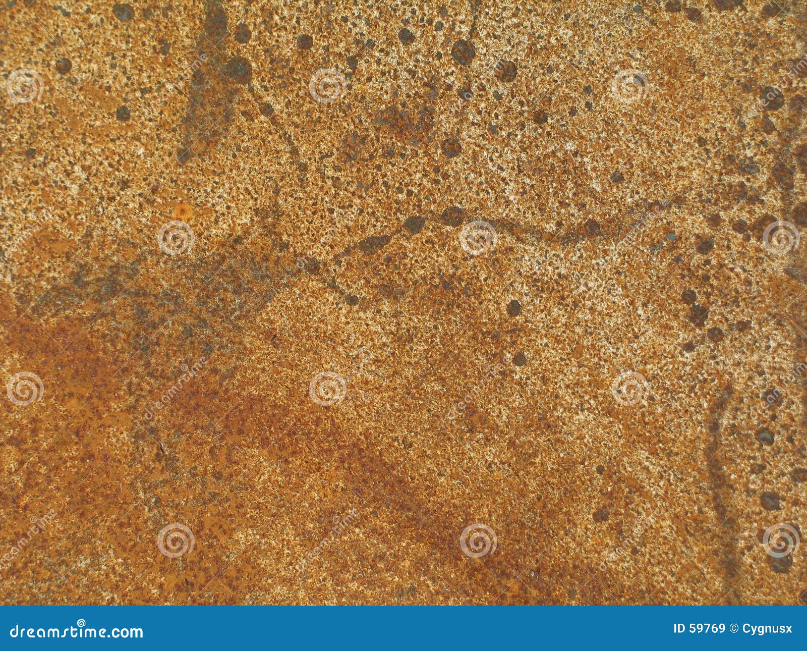 rusted metal panel