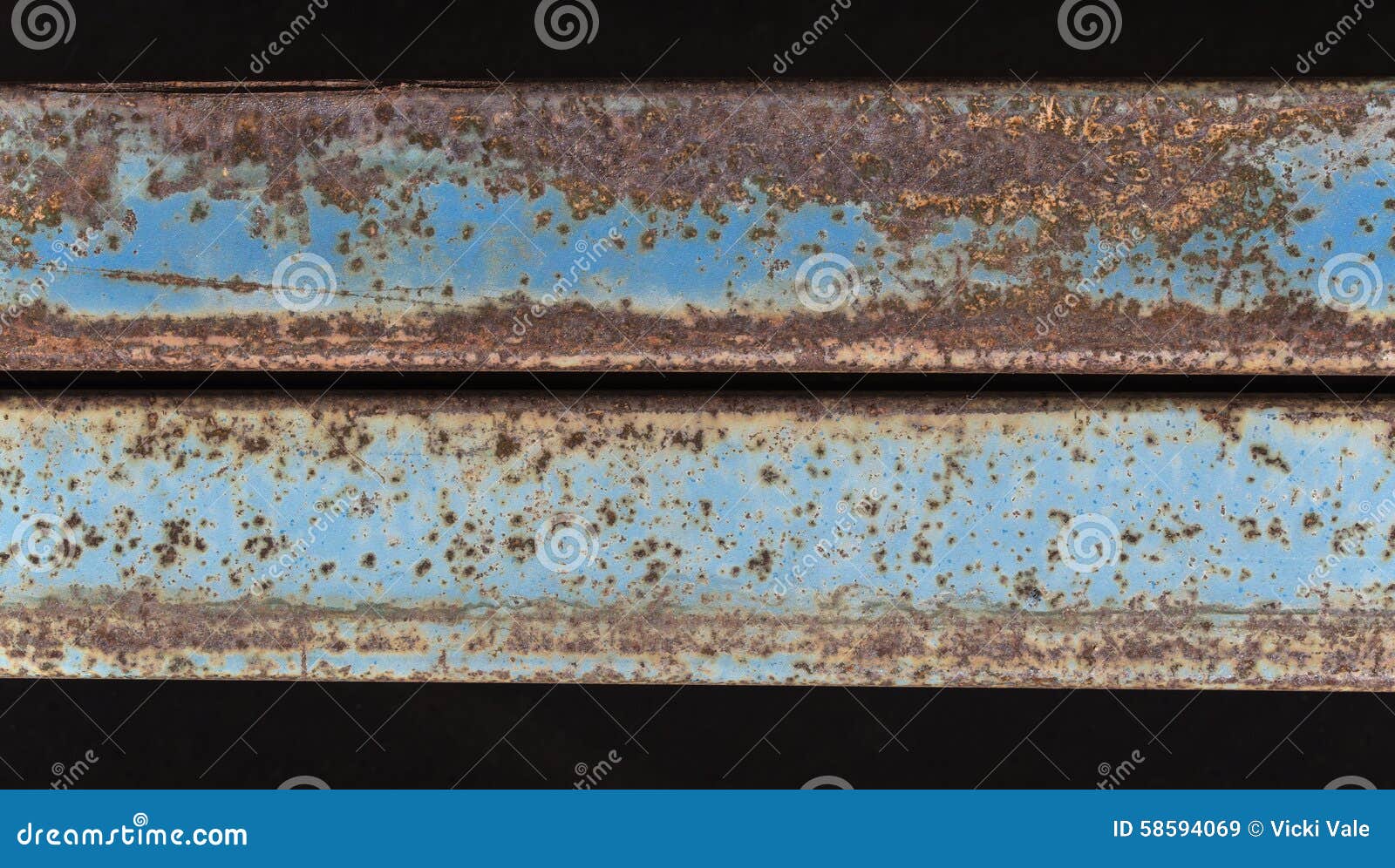 Rustes Metal Beams stock image. Image of rusted, peeling 58594069