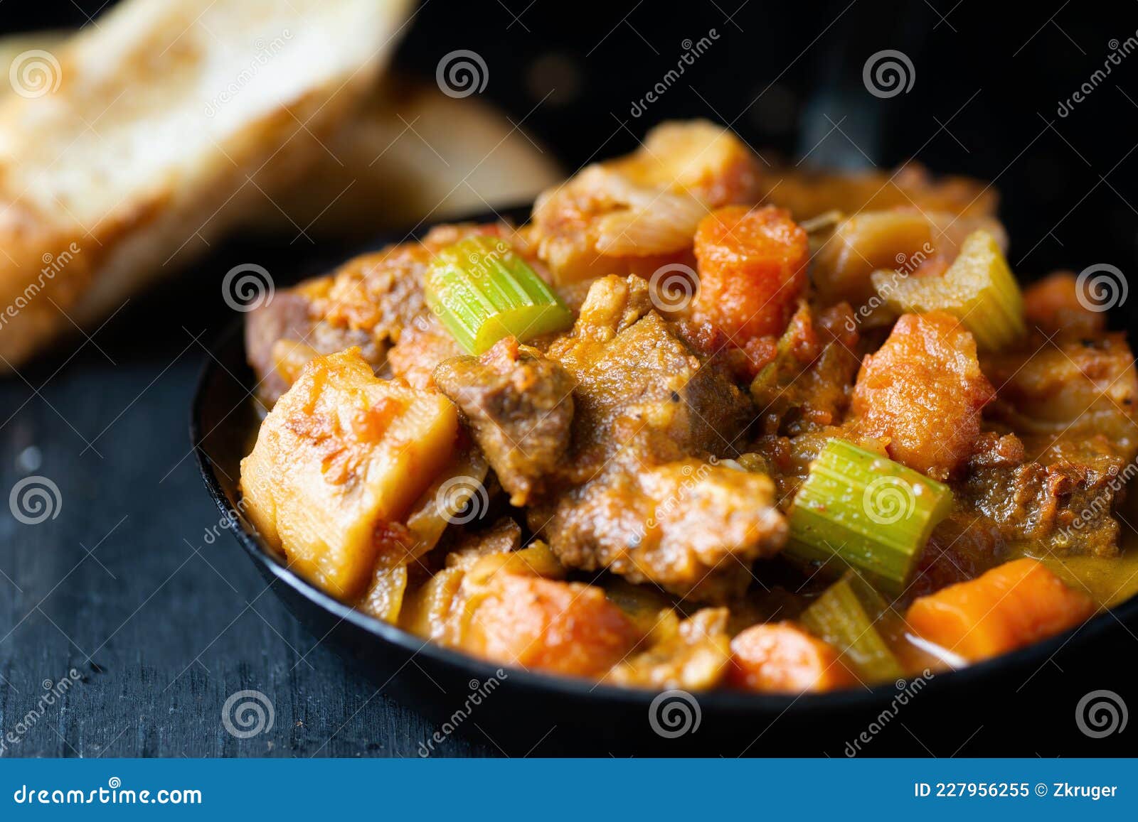 rustic beef lamb stew comfort food