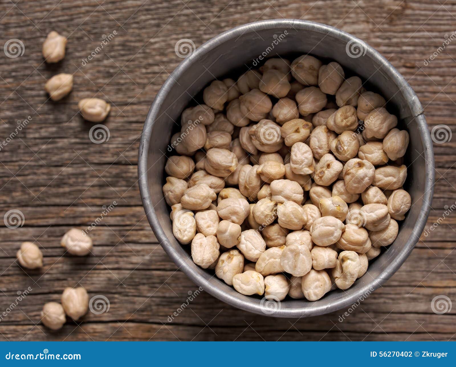 Rustic Dried Chickpea Garbanzo Bean Stock Photo Image of vegetarian