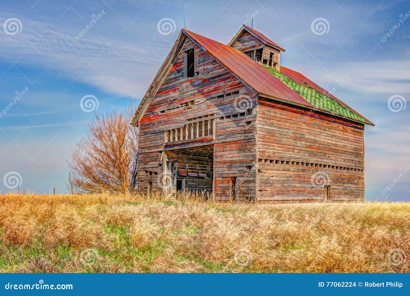 Rustic farm equipment barn stock photo. Image of building 77062224
