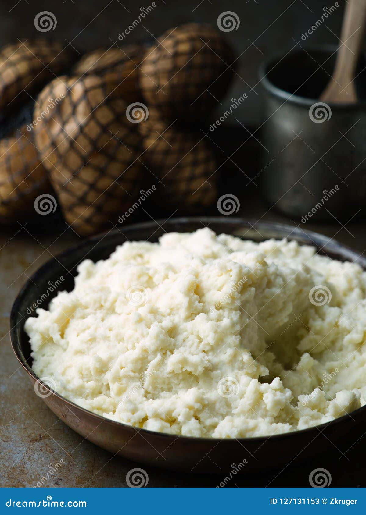 Rustic mashed potatoes stock image. Image of carbohydrate 127131153