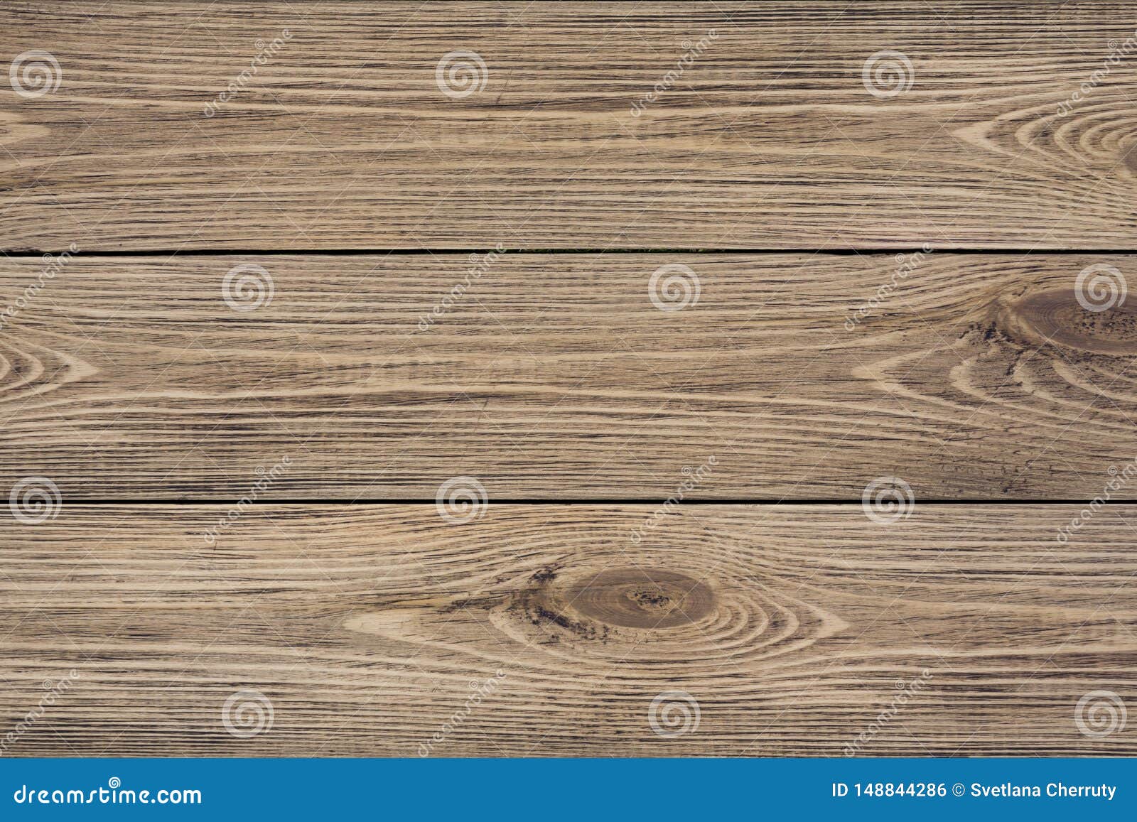 Rustic Brown Painted Wooden Board. Abstract Pattern Stock Photo Image
