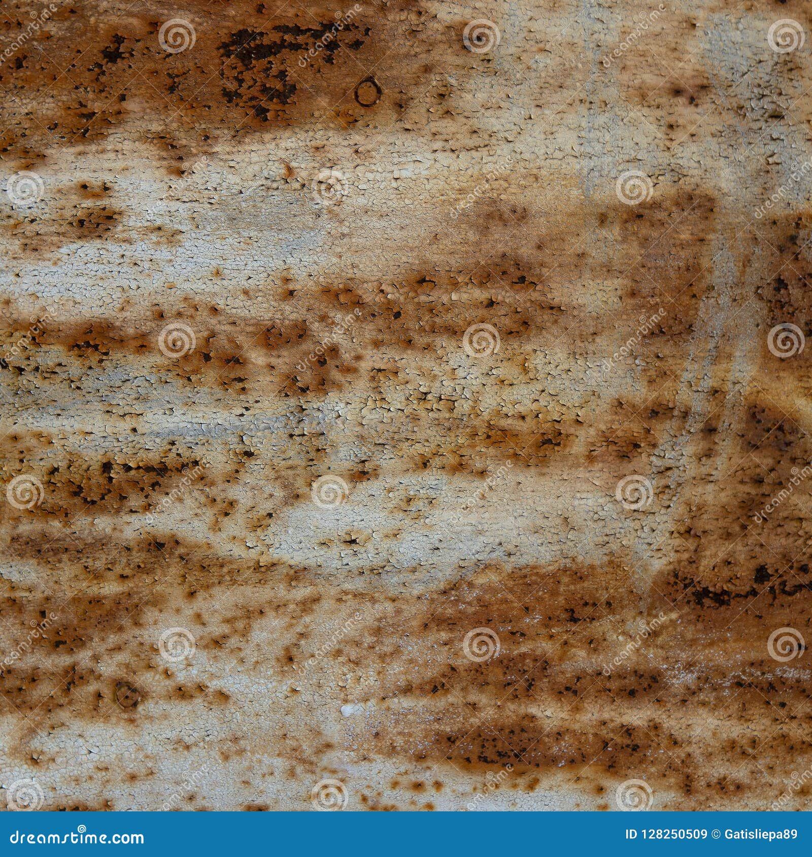 Rustic Old Metal Background and Rust Texture Backgraund Stock Image