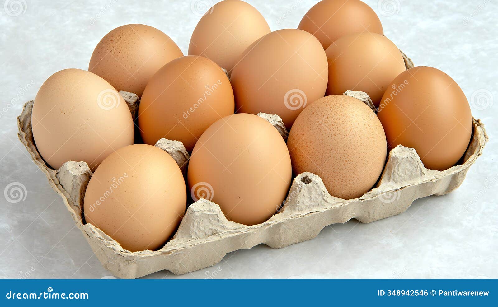 rustic still life with fresh farm eggs in crate