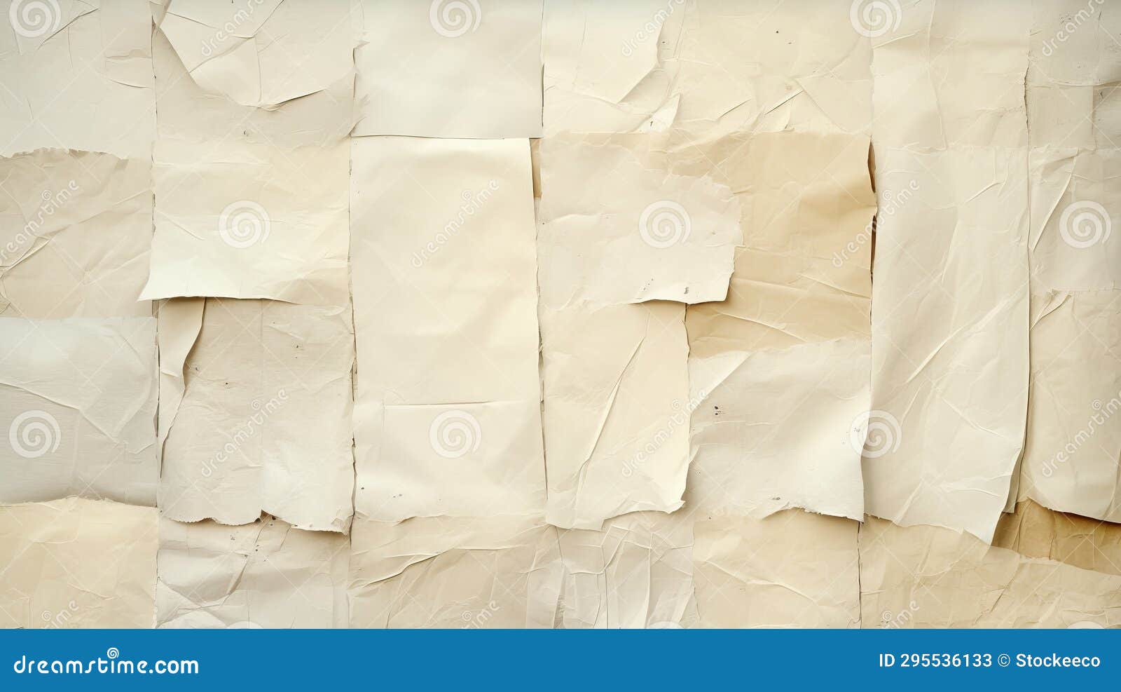 rustic texture art collage: faded memories and boldly fragmented forms