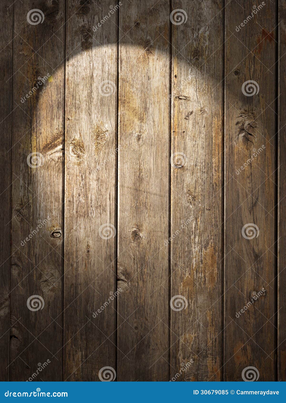 rustic wood background spotlight