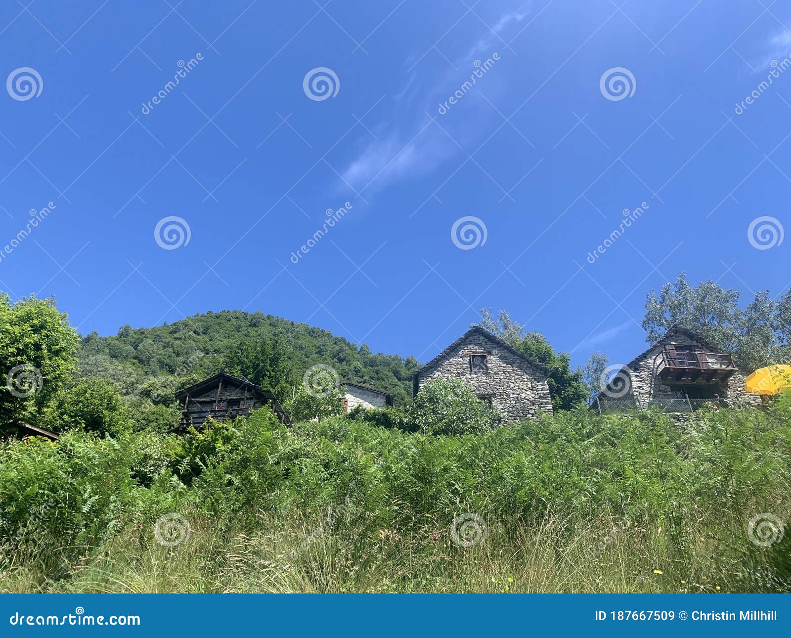swiss rustico huts