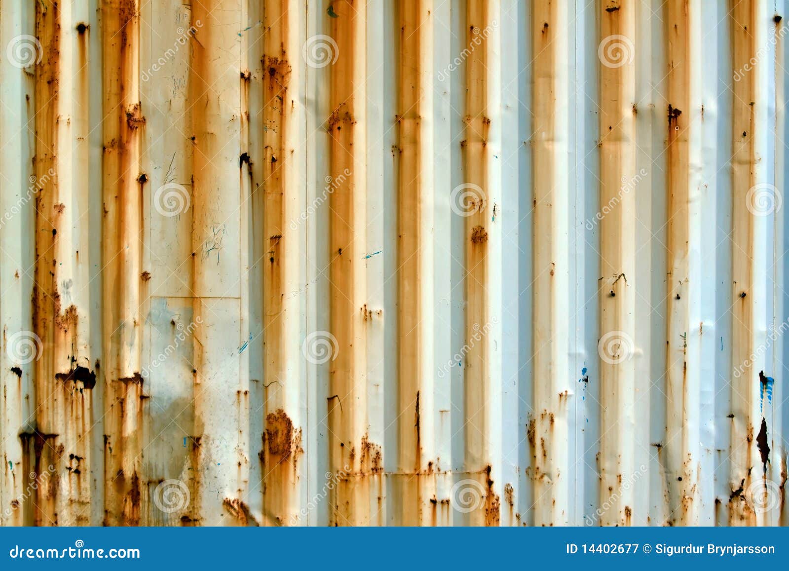 rusting container