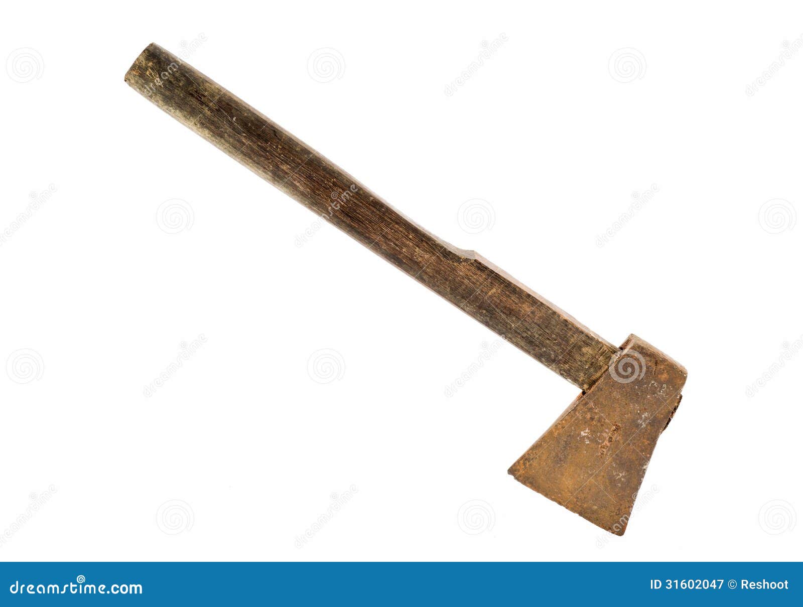 Rusty axe stock image. Image of chopper, isolated, antique - 31602047