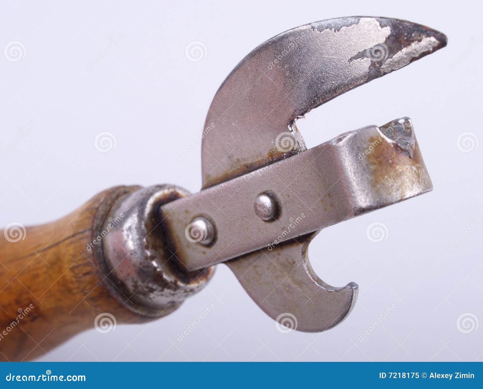 Old Rusty Can Opener Tile Table Stock Photo by ©andreyrut 410815742
