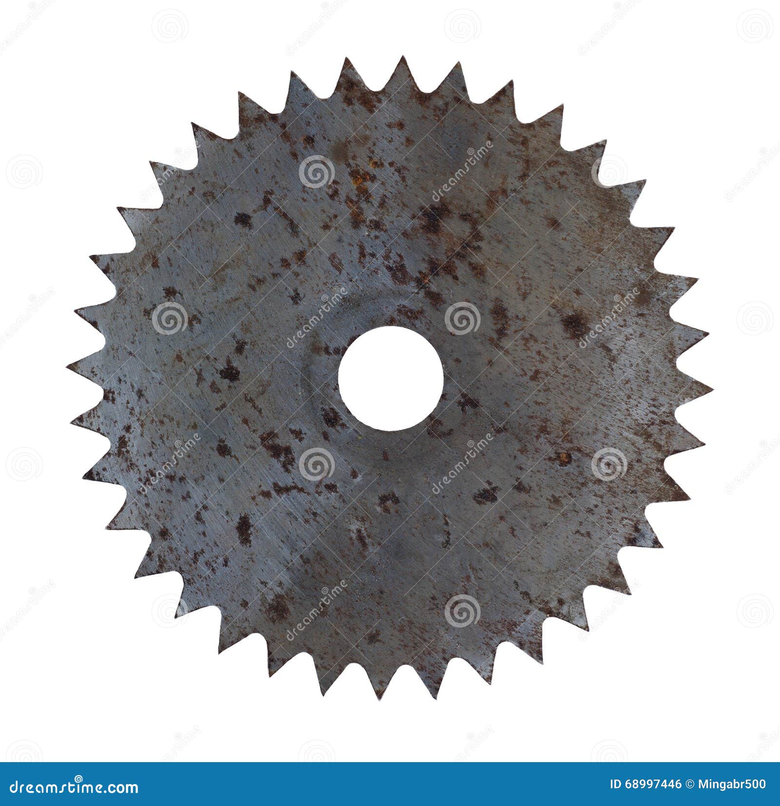 Rusty circular saw blade stock photo. Image of rust, isolated 68997446