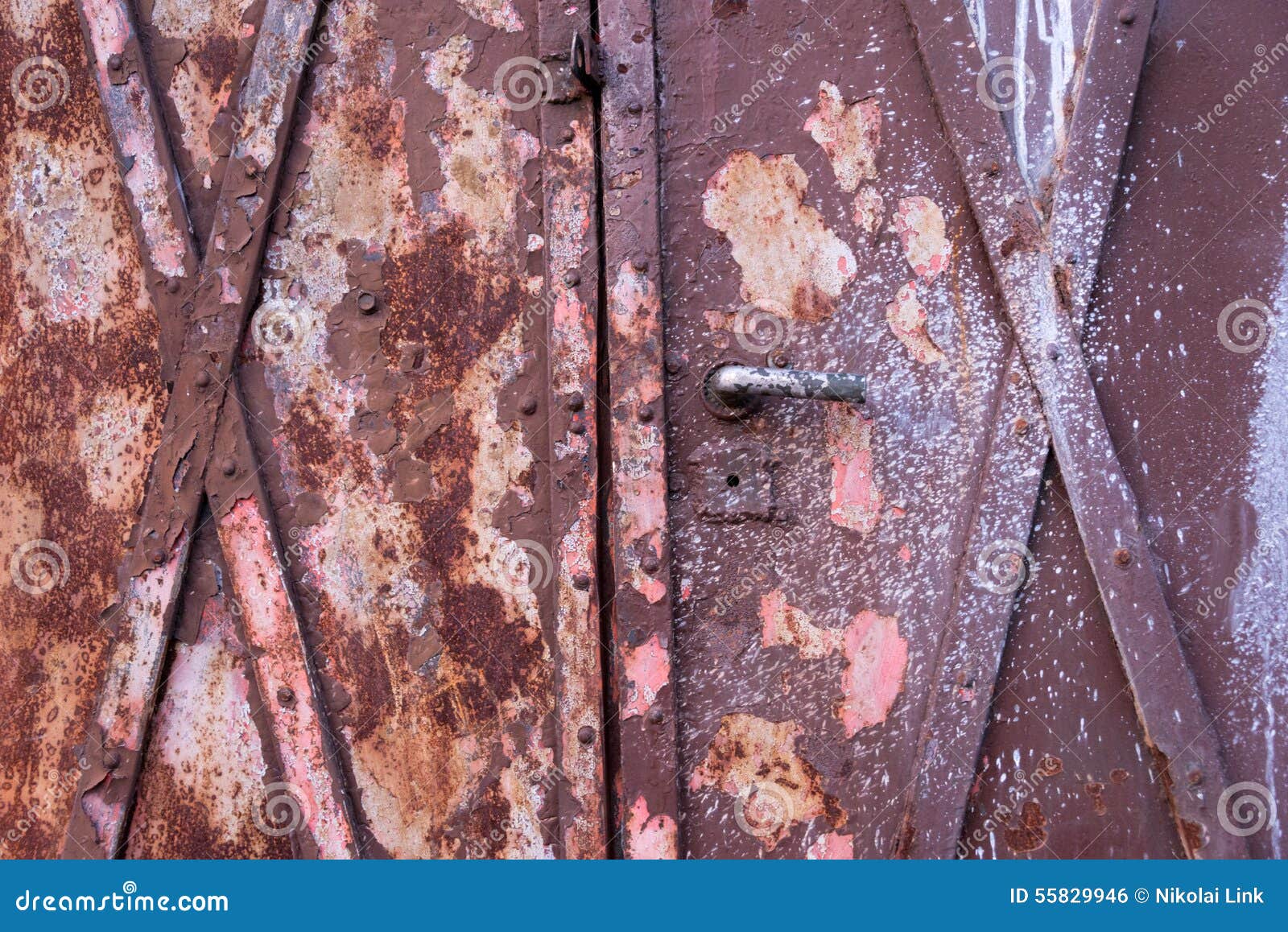 Rusty door stock photo. Image of grunge, knob, iron, door 55829946