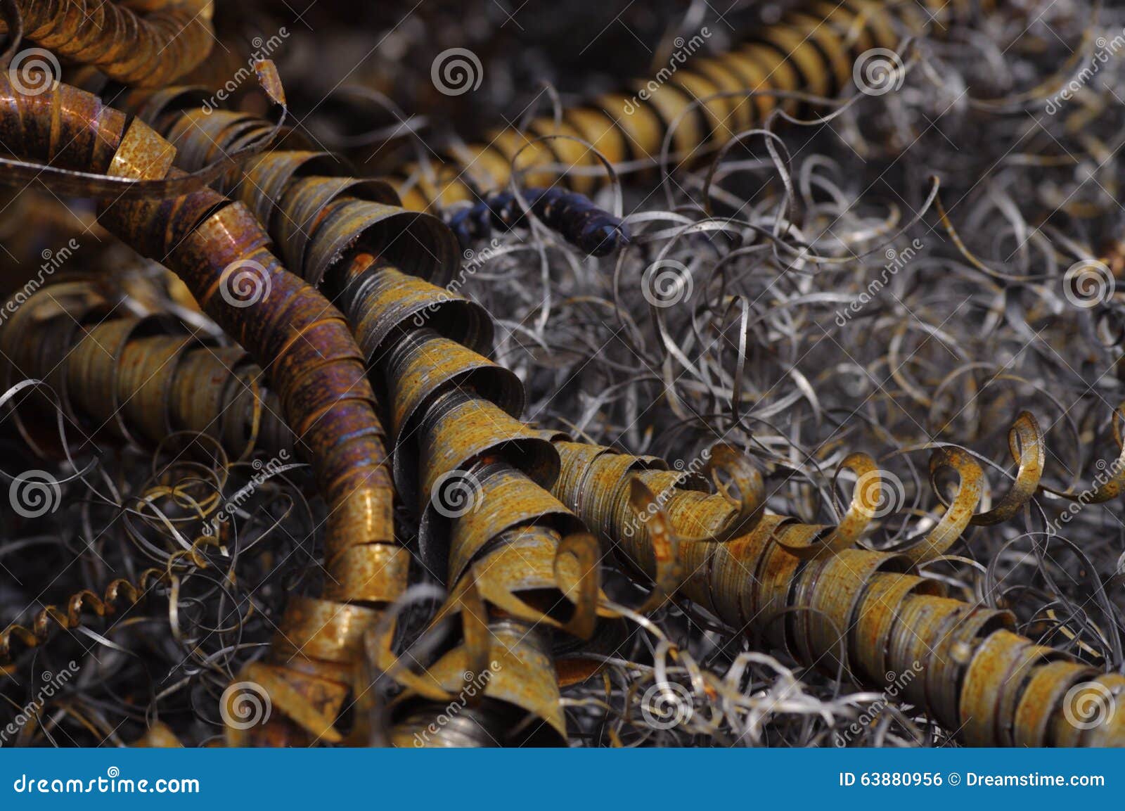 Rusty metal burr stock photo. Image of rusty, barb, factory 63880956