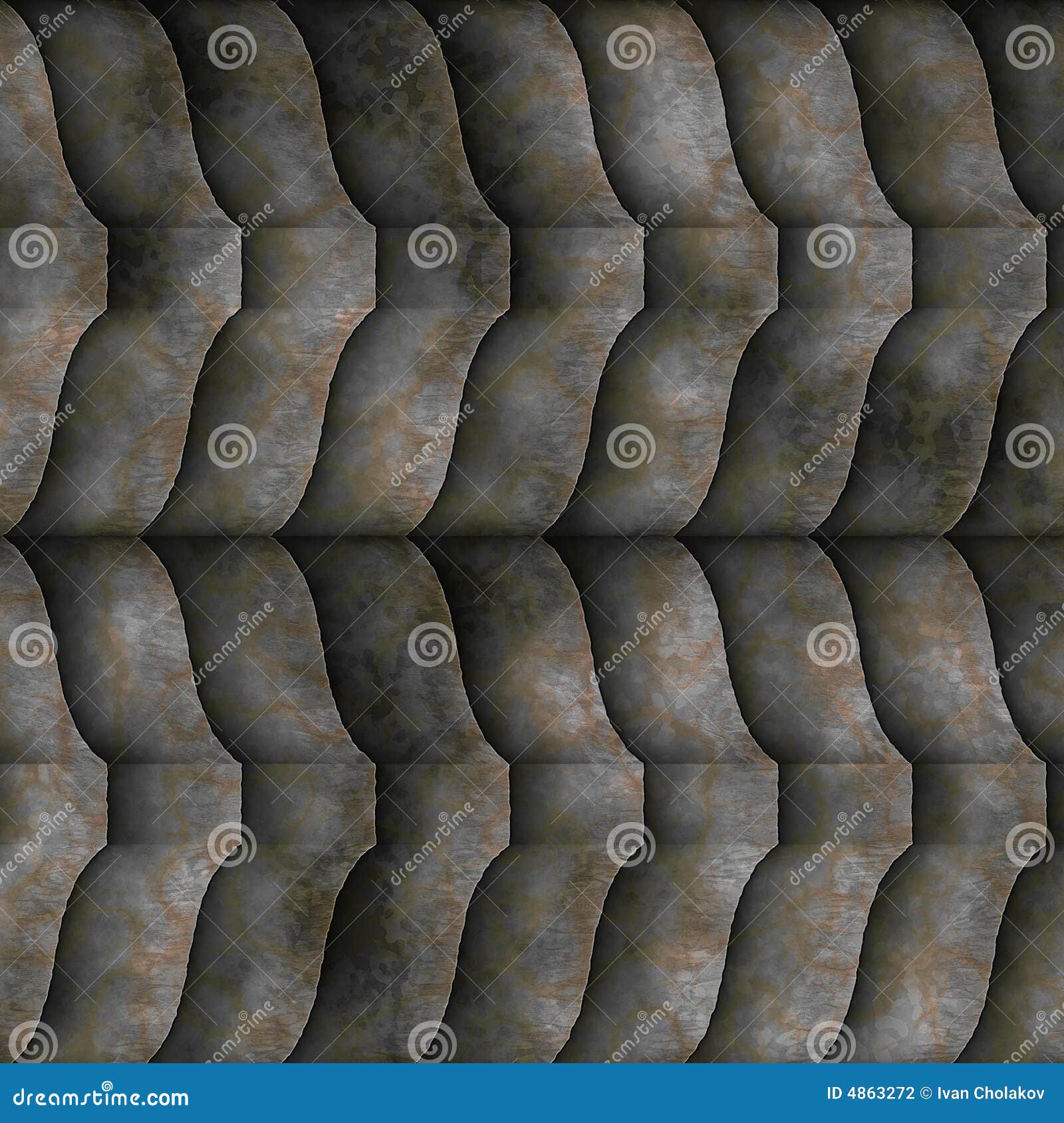 Rusty metal scales stock illustration. Illustration of iron 4863272