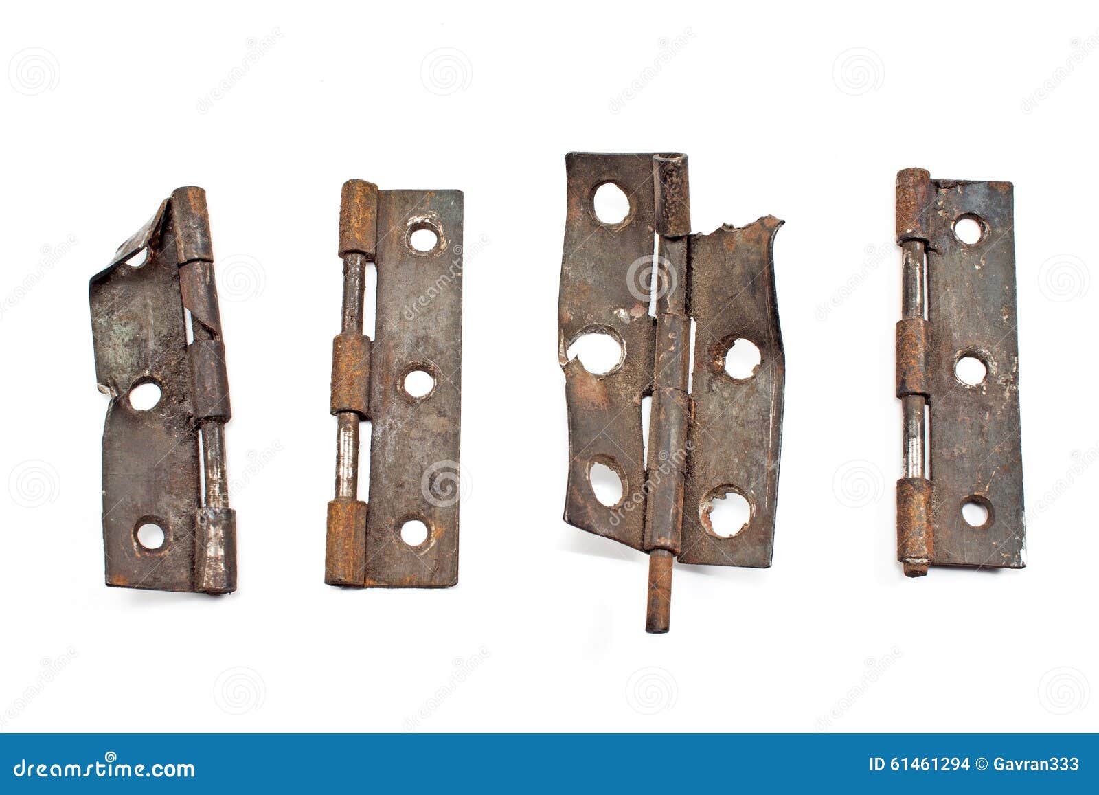 Rusty Old Broken Door Hinge Stock Photo Image Of Rustic Scratch