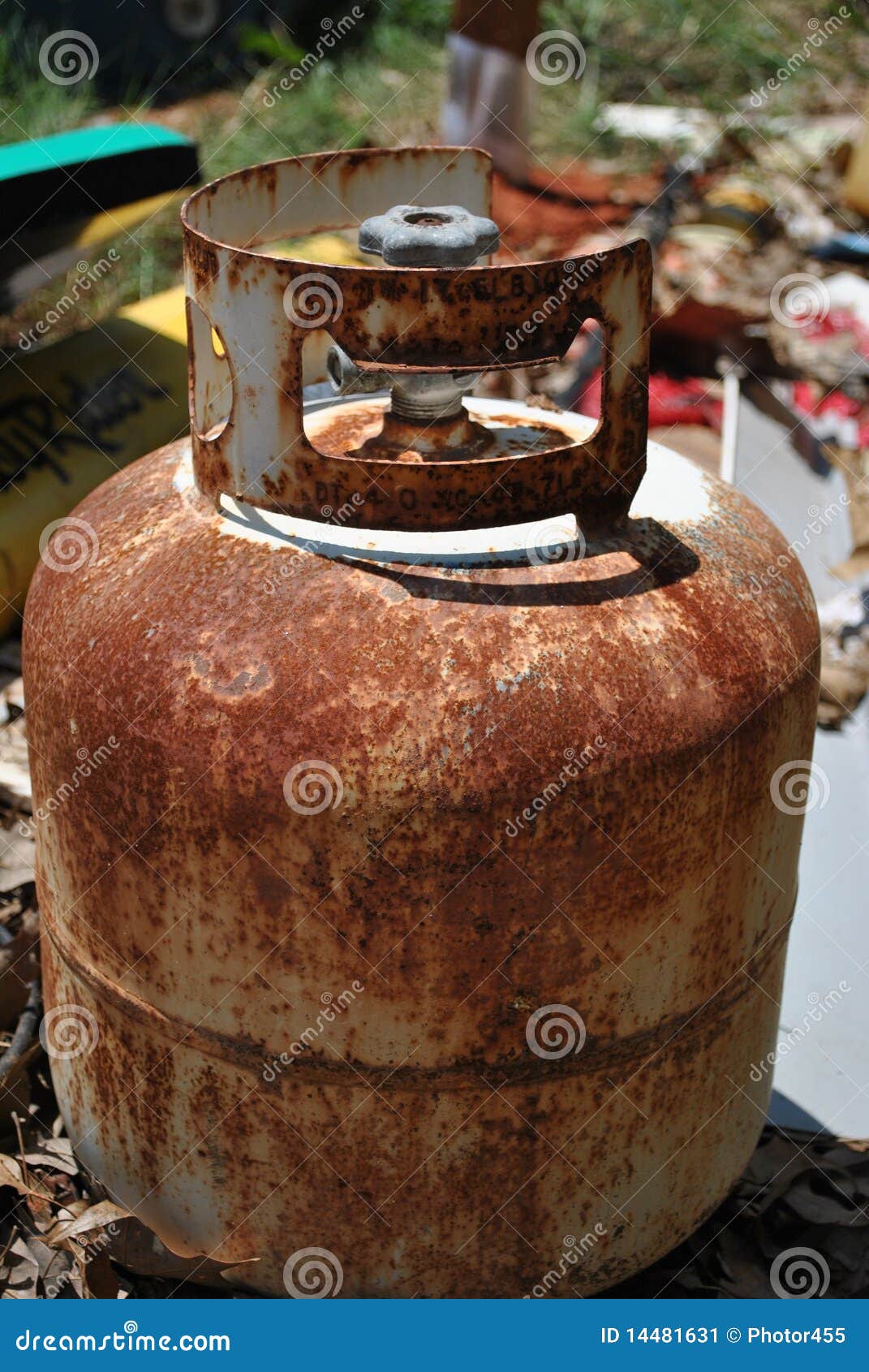 Rusty Old Tank Stock Image Image 14481631