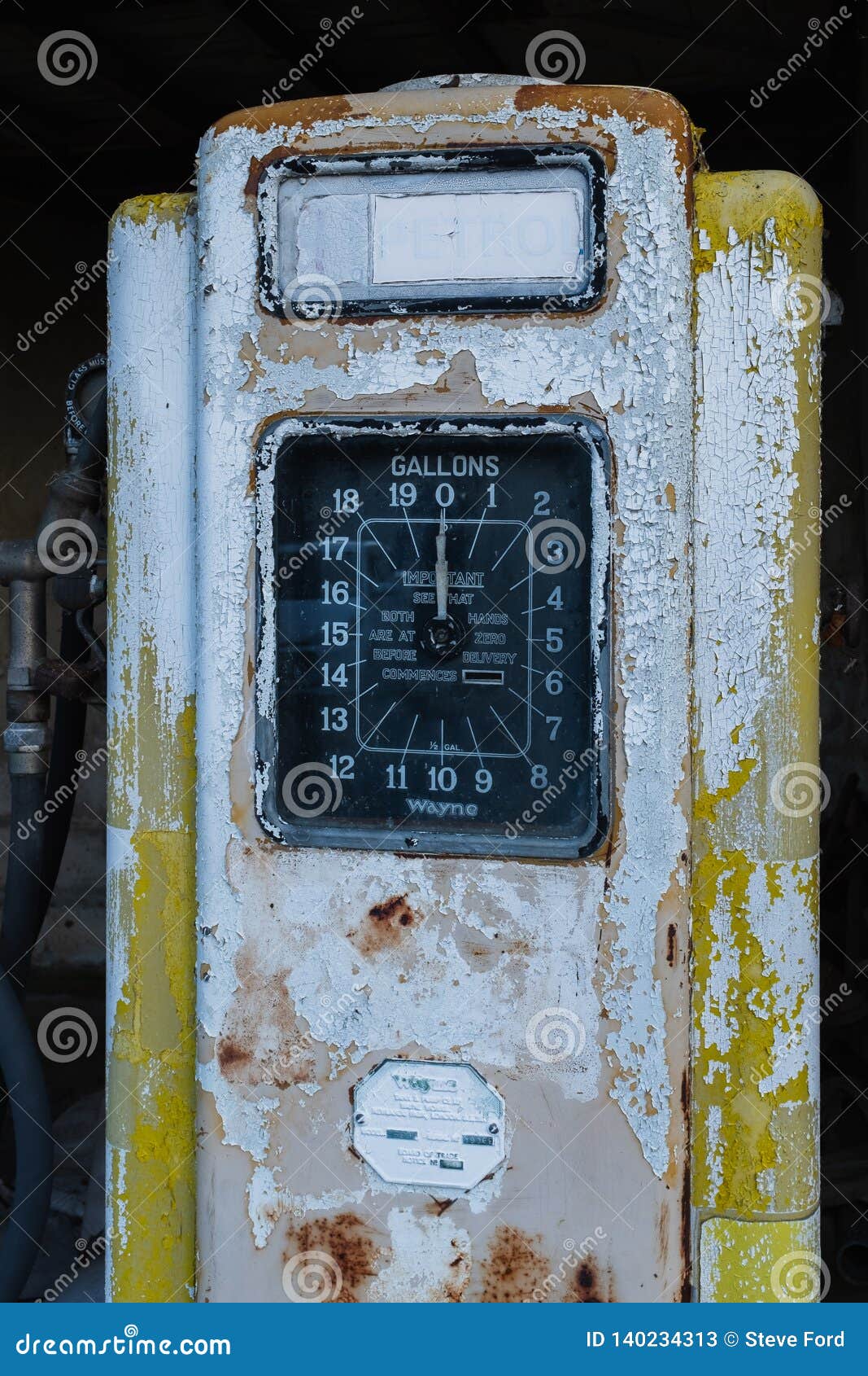 Vintage Petrol Pump Dial Stock Photos - Free & Royalty-Free Stock Photos  from Dreamstime