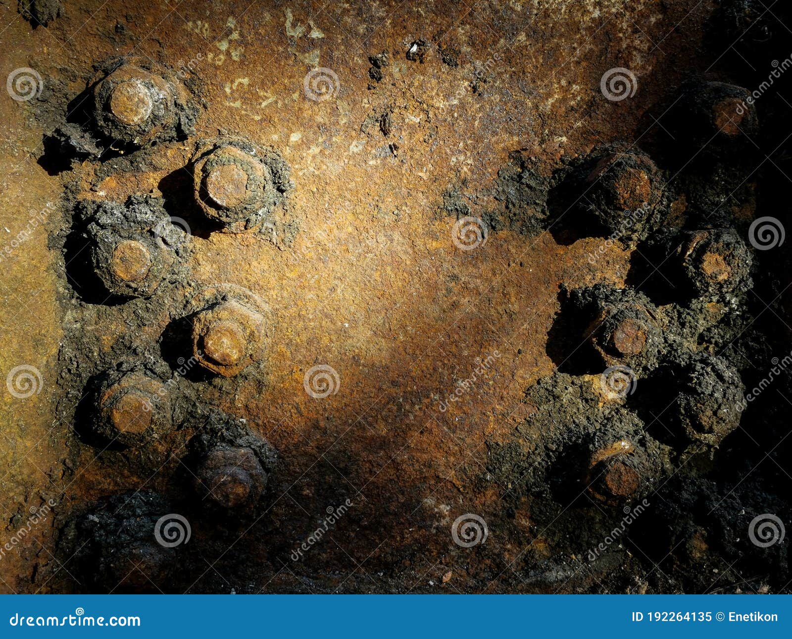 Rusty Screws Stock Photo 8609184