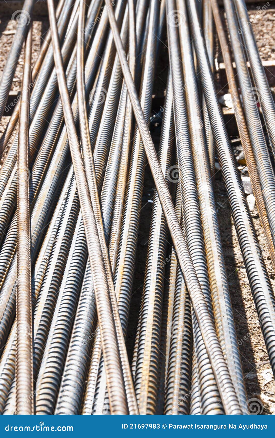 Rusty steel bars stock image. Image of industry, group 21697983