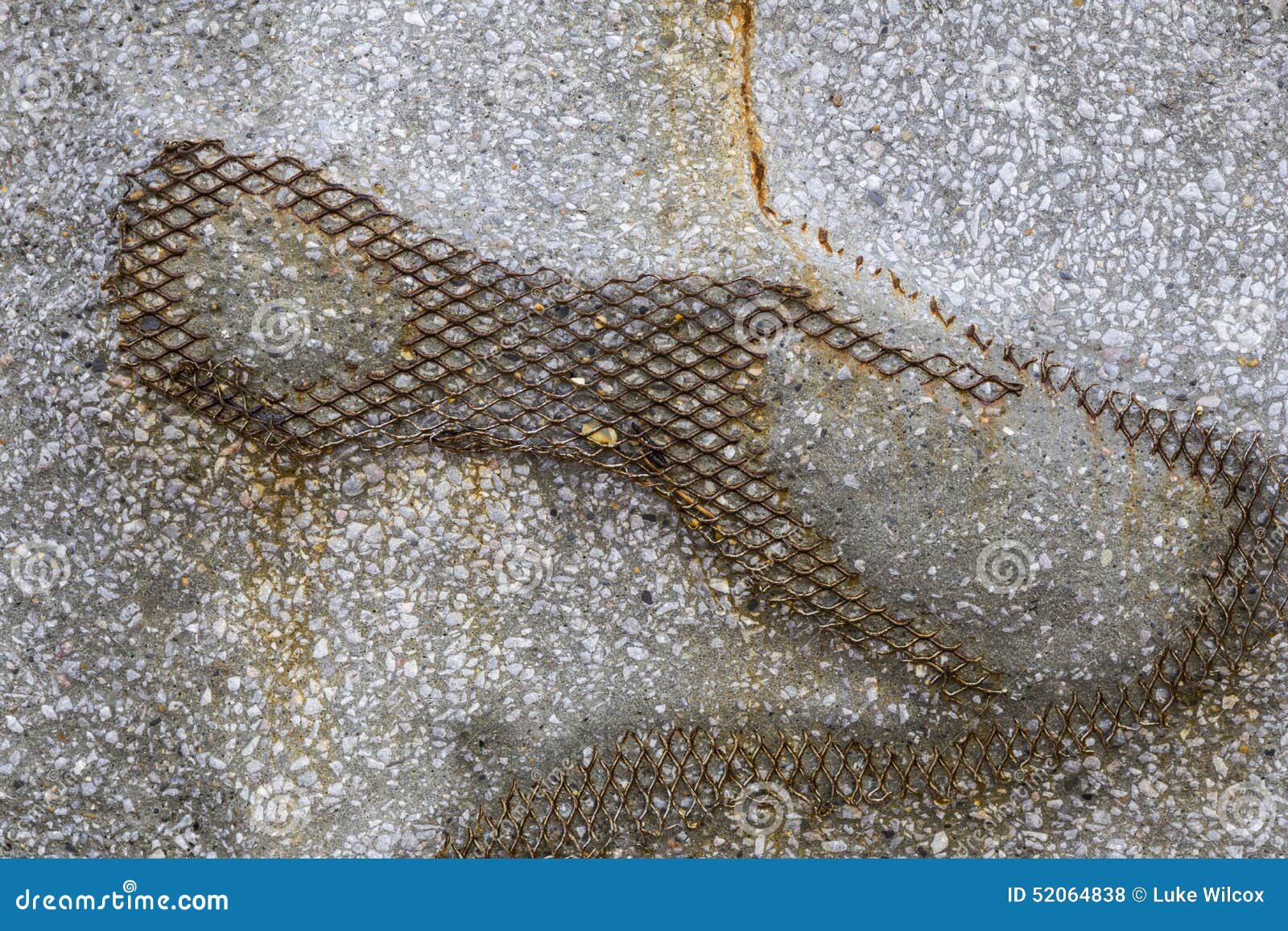 Rusty Steel Mesh Concrete Reinforcement Stock Photo Image of building
