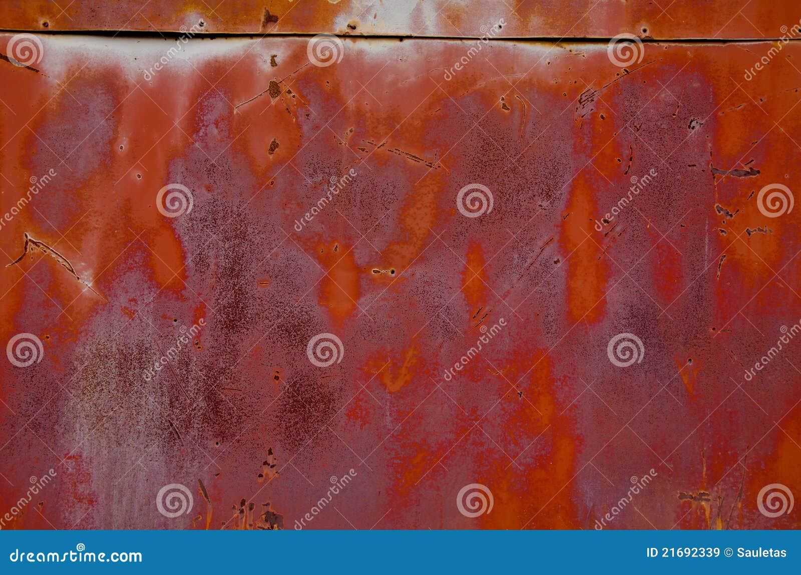 Rusty tin wall. stock image. Image of weathered, rust 21692339