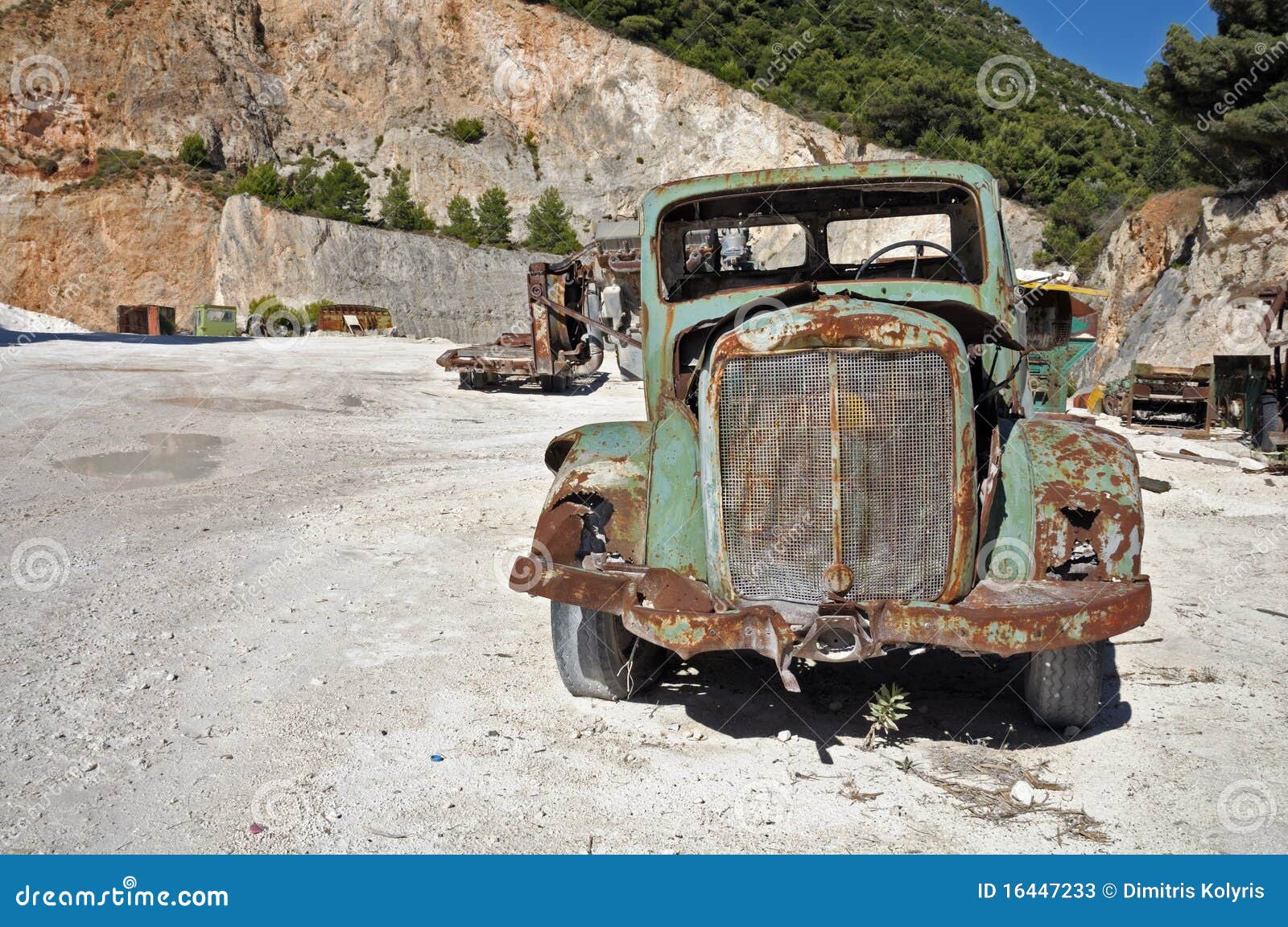 Rusty vintage car stock image. Image of equipment, dirt 16447233