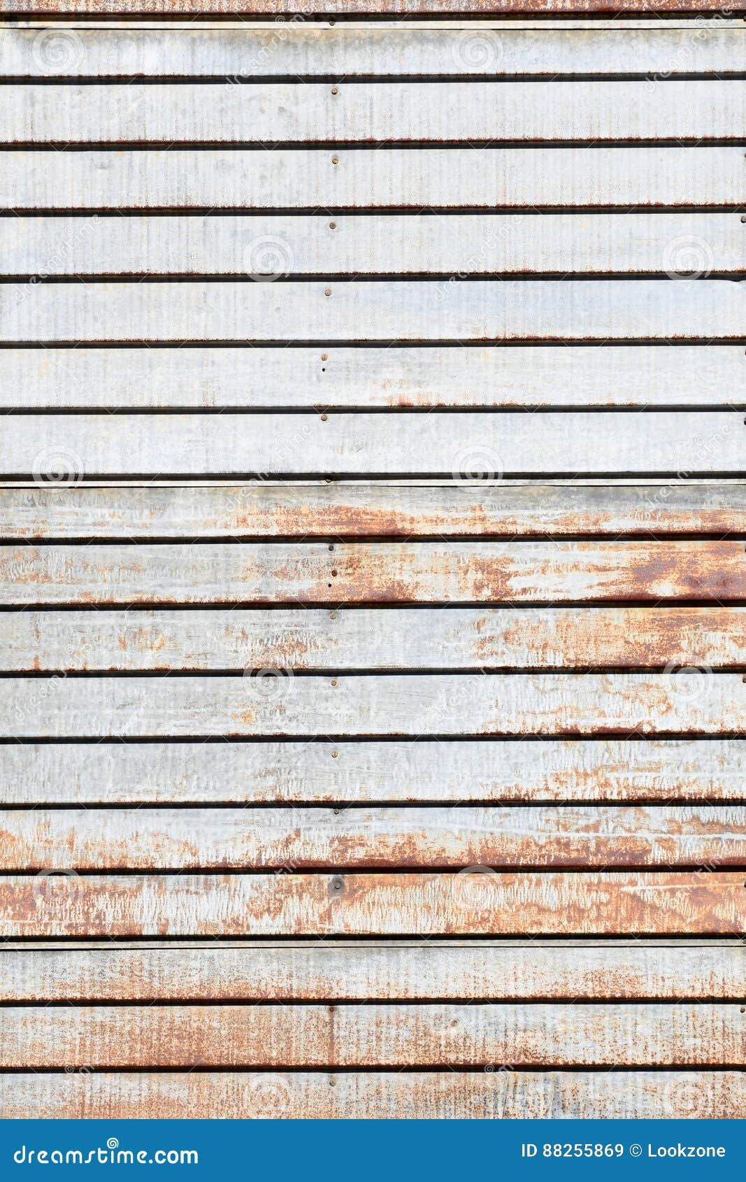 Rusty Vintage Metal Siding. Stock Image Image of marks, layered 88255869
