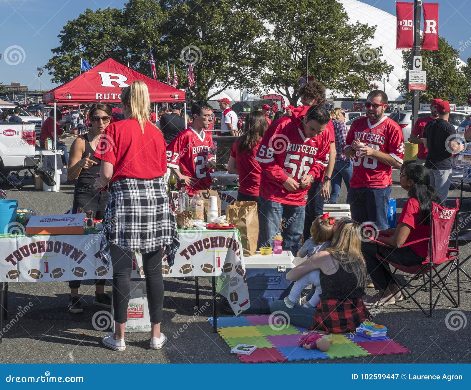 Rutgersvoetbal redactionele fotografie. Image of bedwelmd 102599447