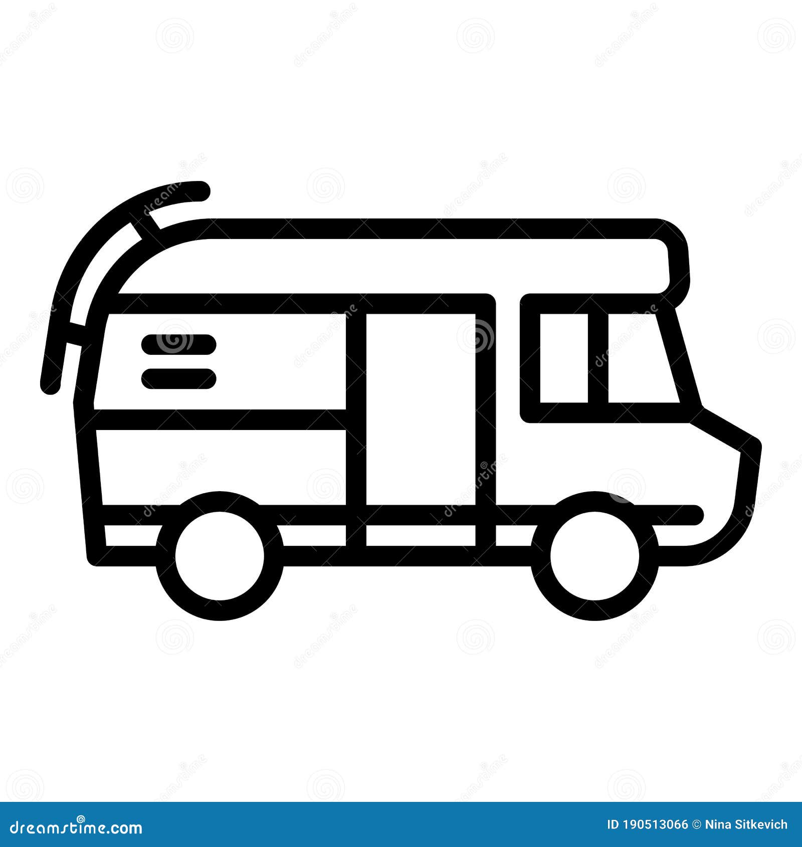 Rv Outline Svg