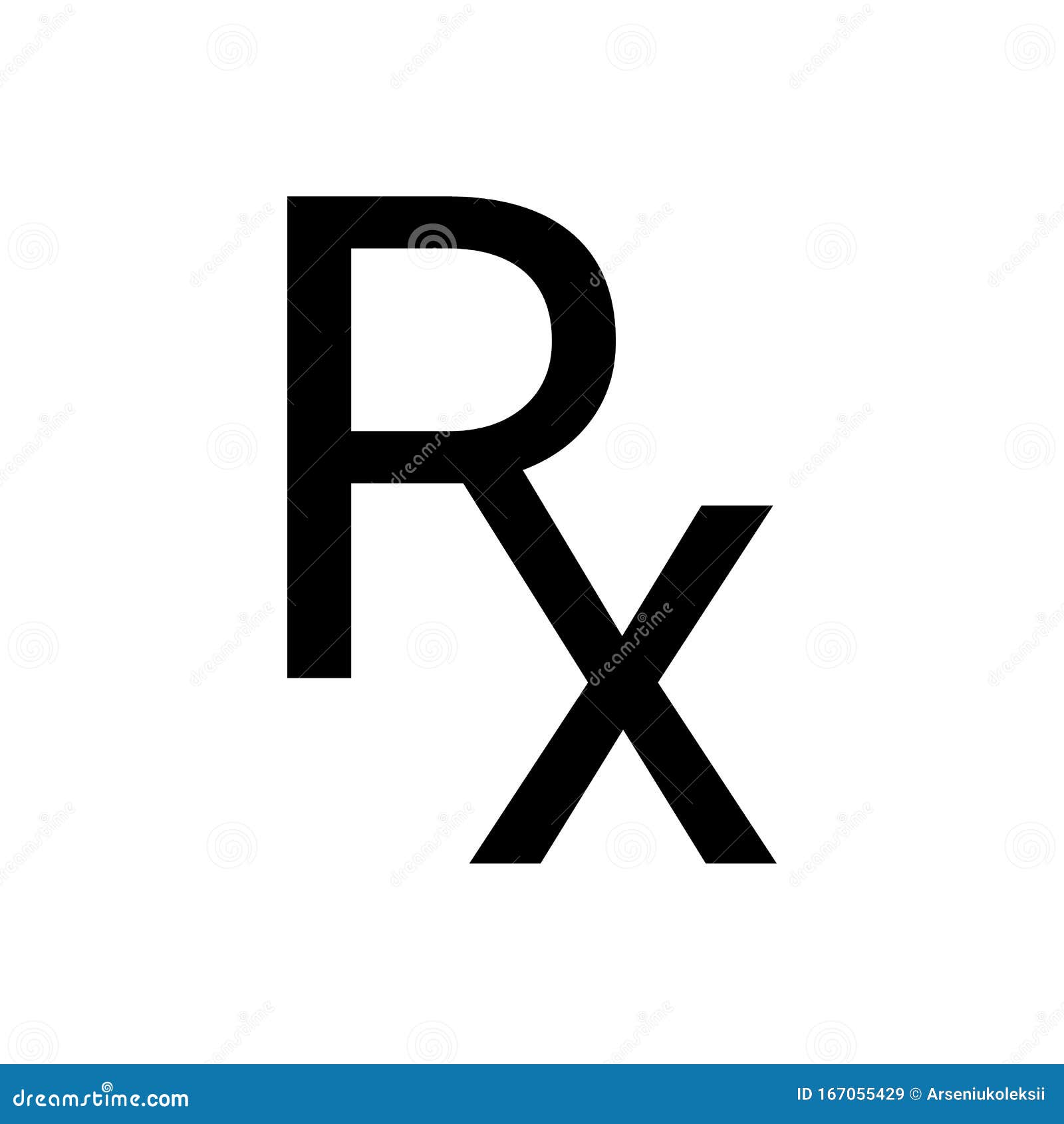 Prescription Symbol Vector