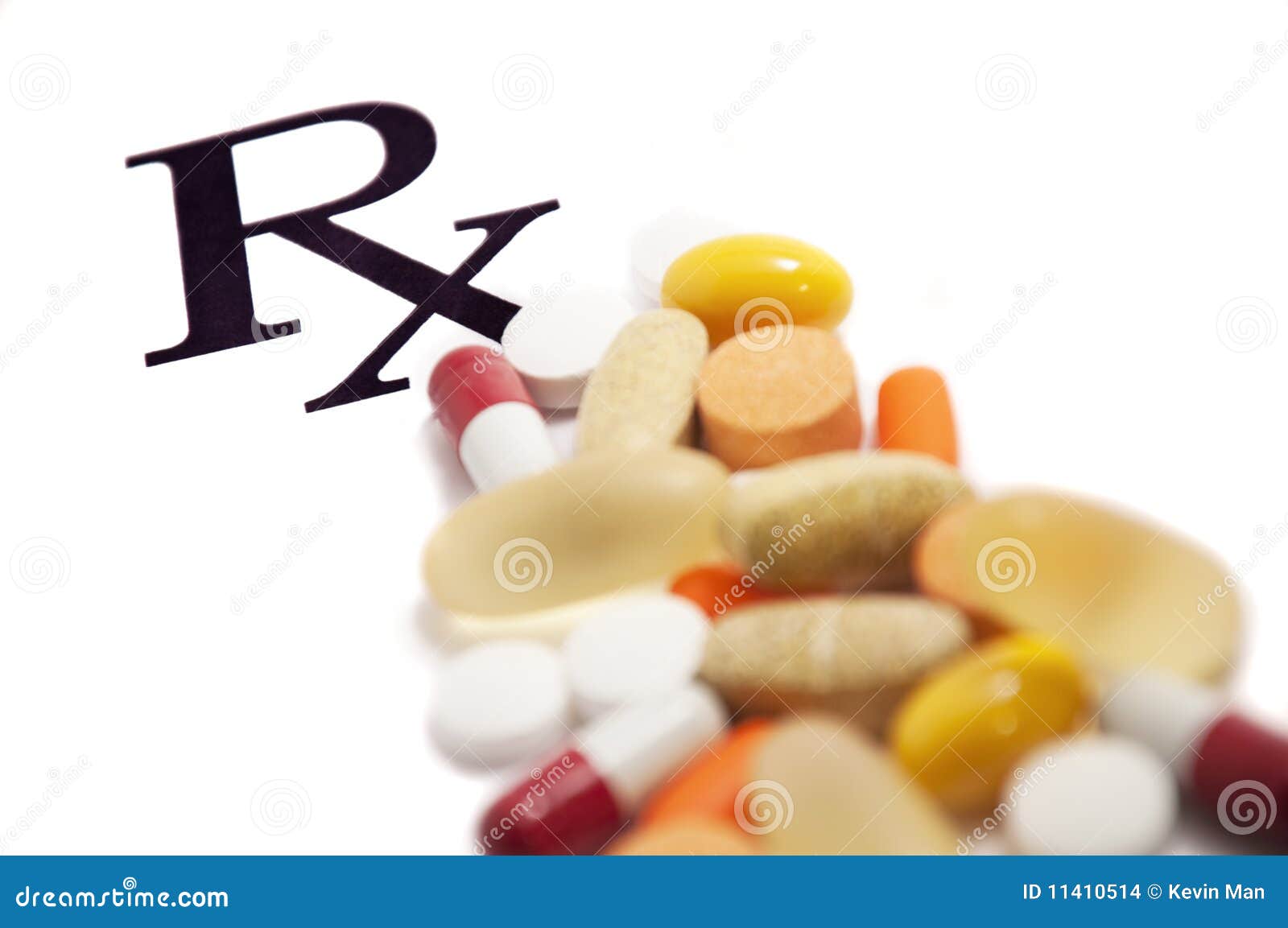 Rx Pills Stock Images Image 11410514