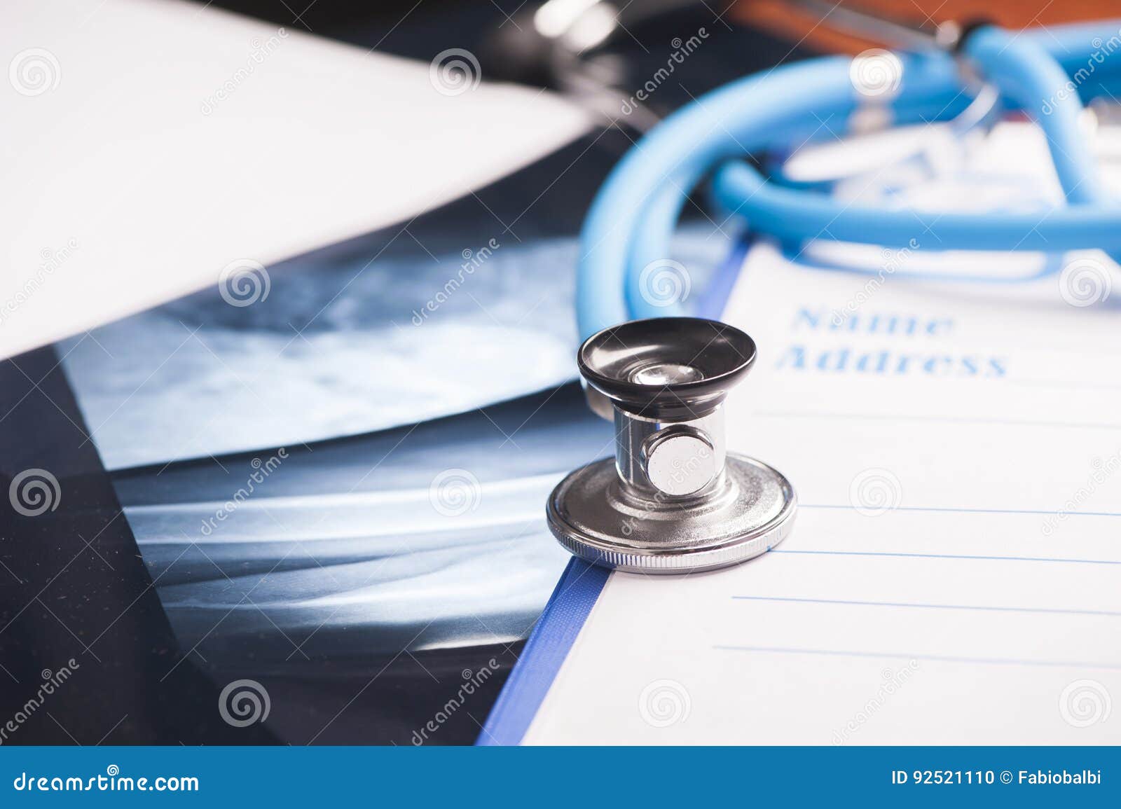 RX prescription form stock photo. Image of stethoscope - 92521110