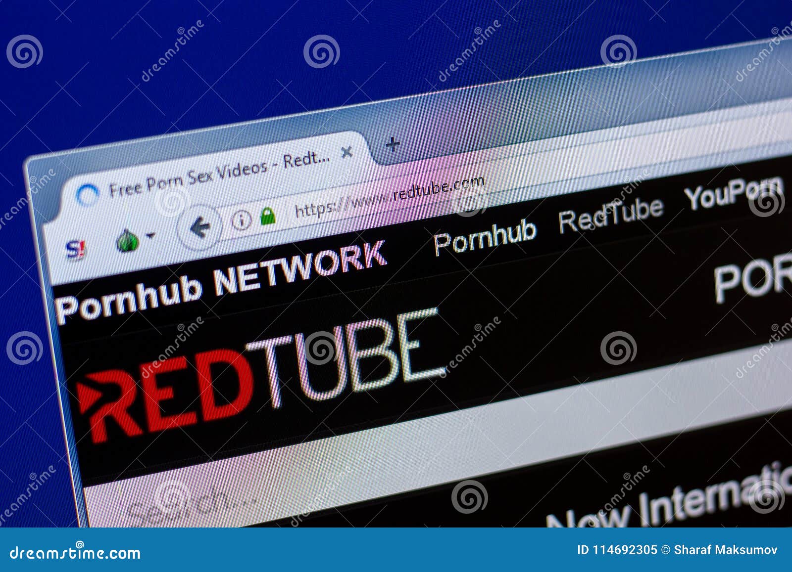 Red Sex From Redtube - Ryazan, Russia - April 16, 2018 - Homepage of RedTube Online Video Service  on the Display of PC, Url - Redtube.com. Editorial Image - Image of  editorial, tool: 114692305
