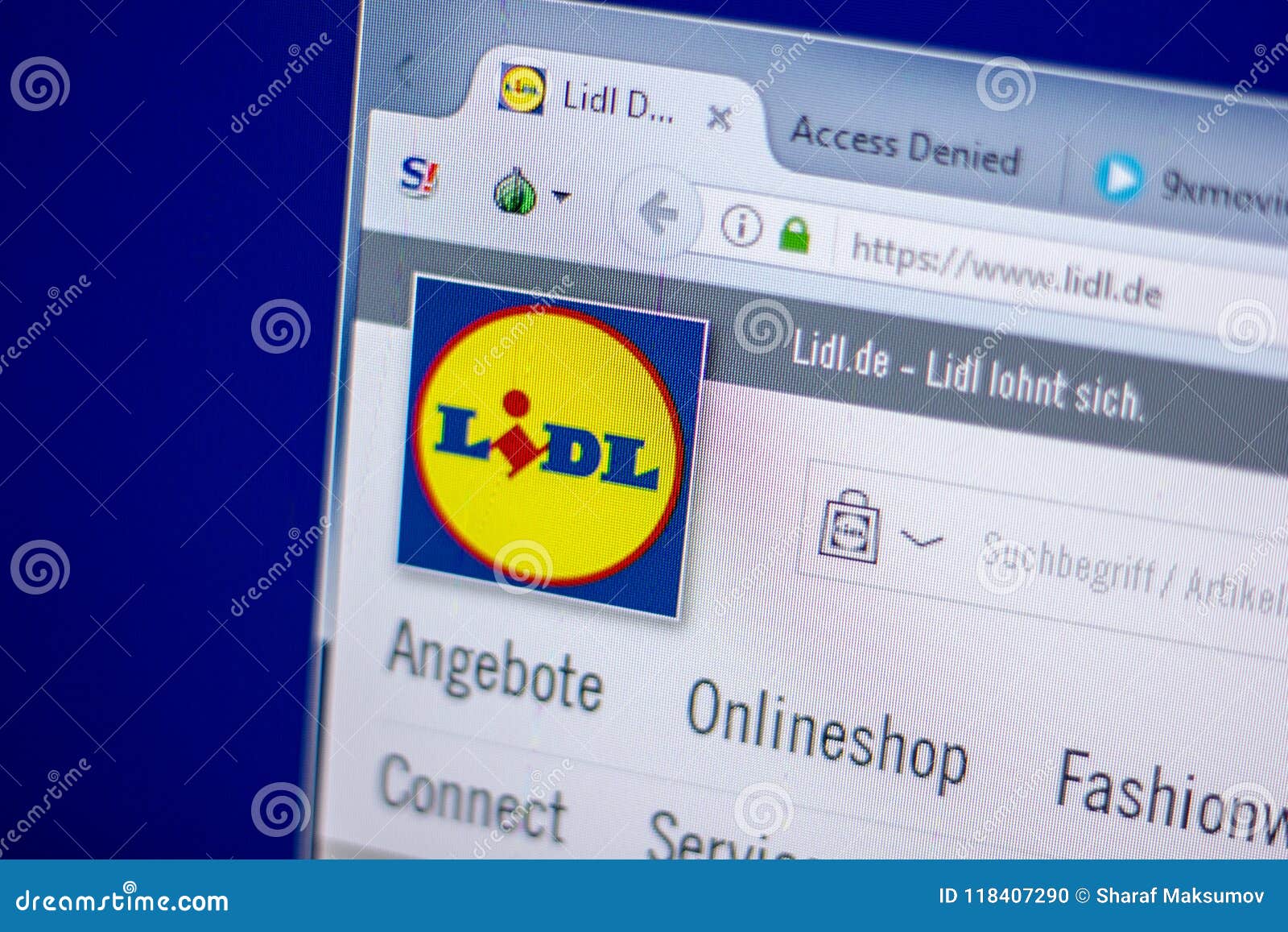 Ryazan, Russia June 05, 2018: Homepage Lidl Website on the Display of PC, Url - Lidl.de. Editorial Image - Image of brand, page: