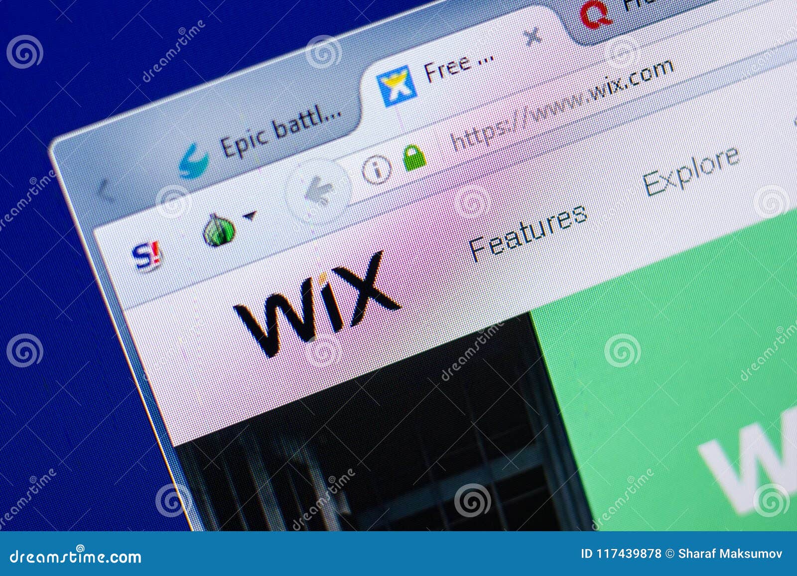 Download Ryazan Russia May 20 2018 Homepage Of Wix Website On The Display Of Pc Url Wix Com Editorial Stock Photo Image Of Address Icon 117439878 PSD Mockup Templates