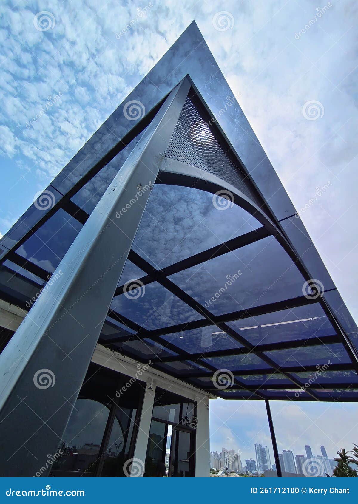 Ryben Canopy Glass Minimalist Stock Photo Image of landmark, dome