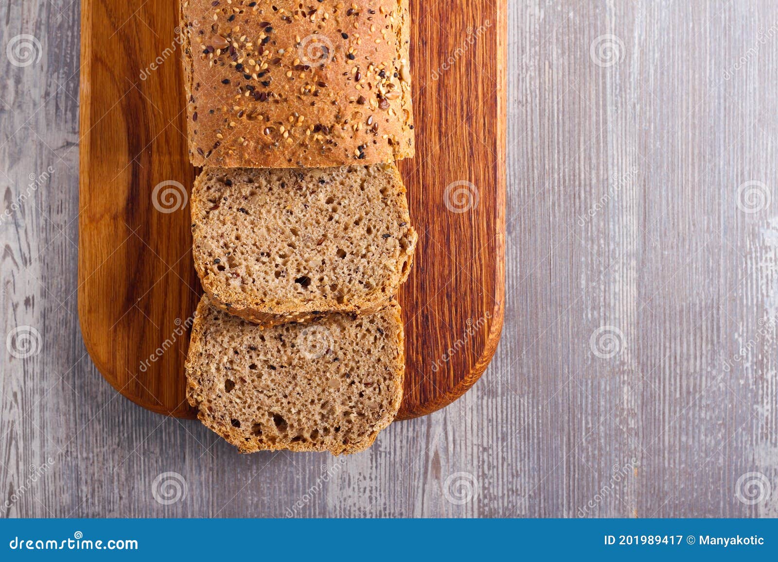 Rye seeds bread loaf stock image. Image of bread, seeds 201989417