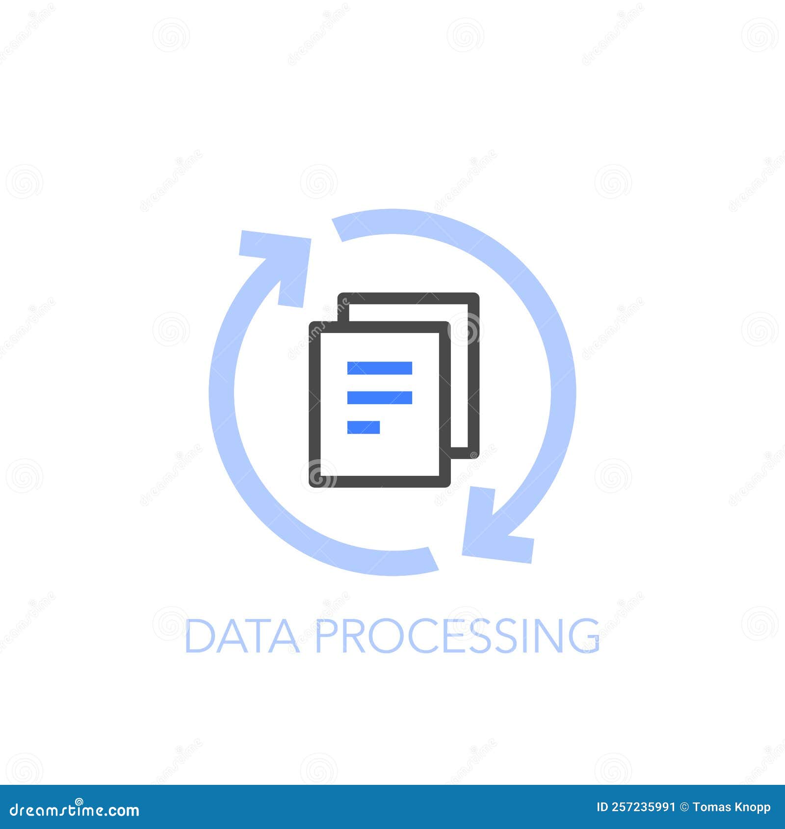 Símbolo De Icono De Procesamiento De Datos Visual Simple Ilustración del  Vector - Ilustración de empresa, seguridad: 257235991, image size:1600x1690