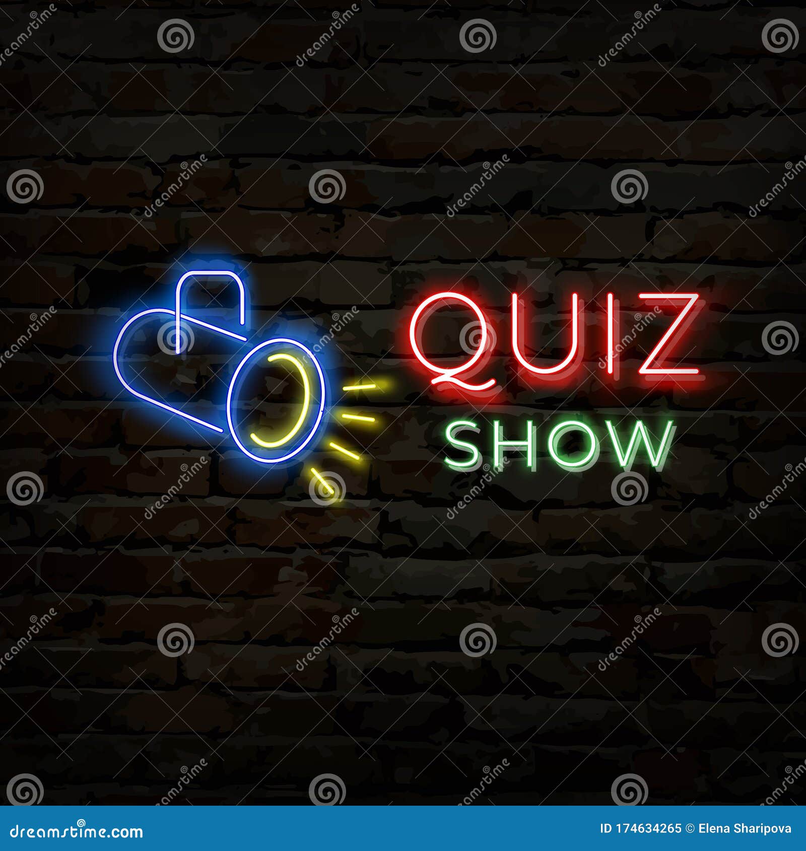 Conceito de design de jogo de quiz intelectual para educação e