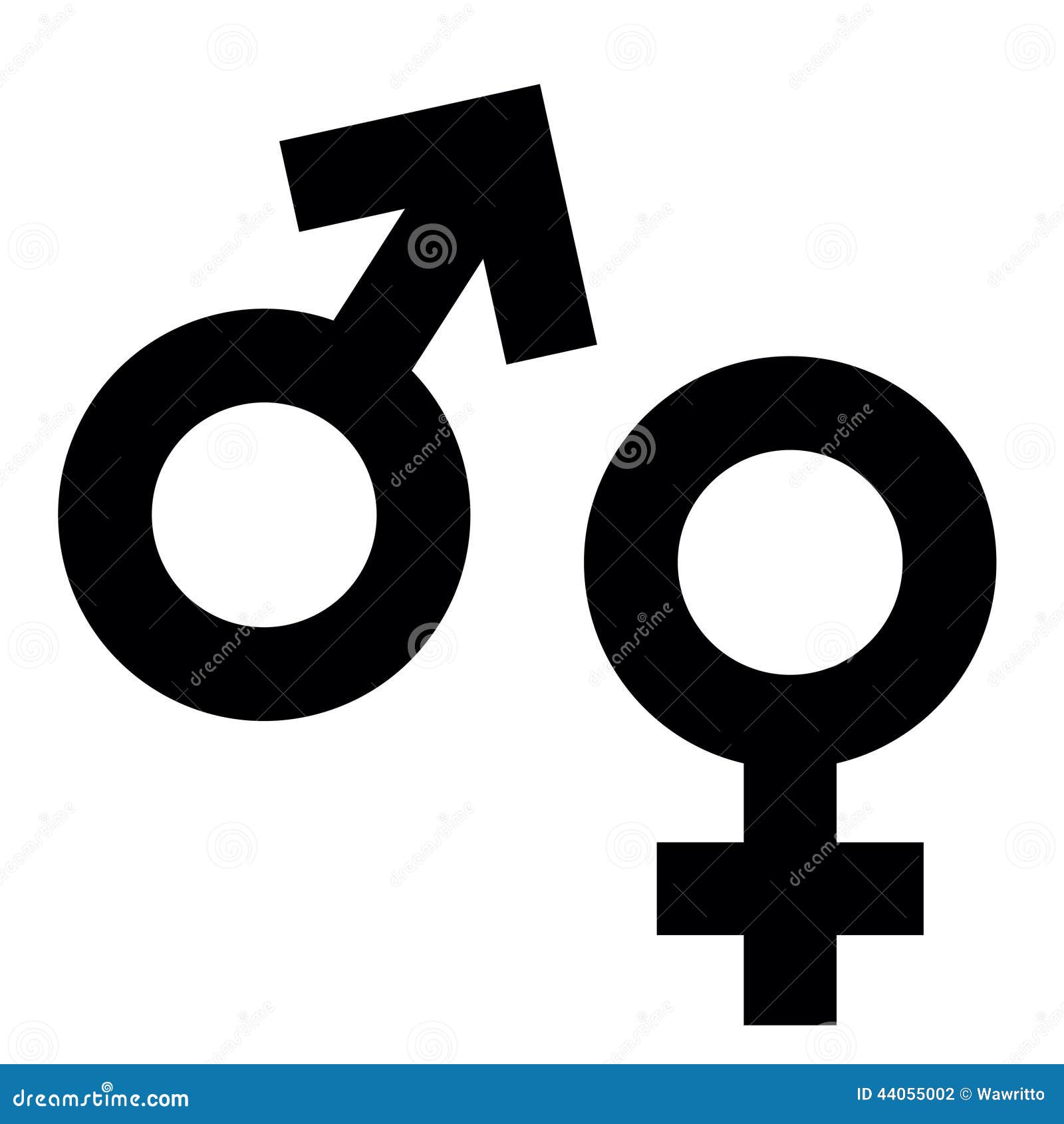 Simbolo De Sexo Ilustracao Do Vetor Ilustracao De Ilustracao 44055002