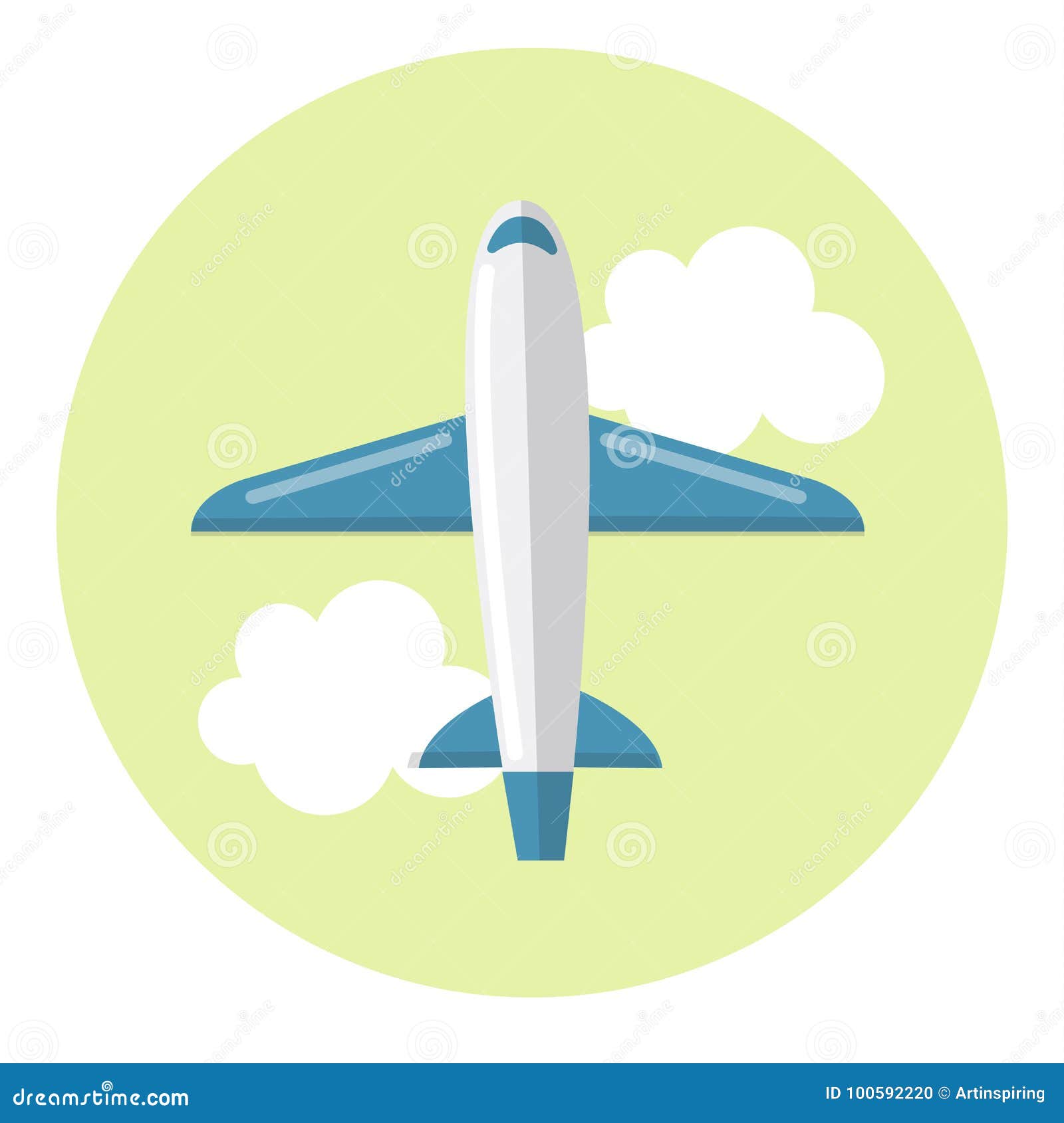 Simbolo Do Icone Do Aviao Ilustracao Do Vetor Ilustracao De Aviao 100592220