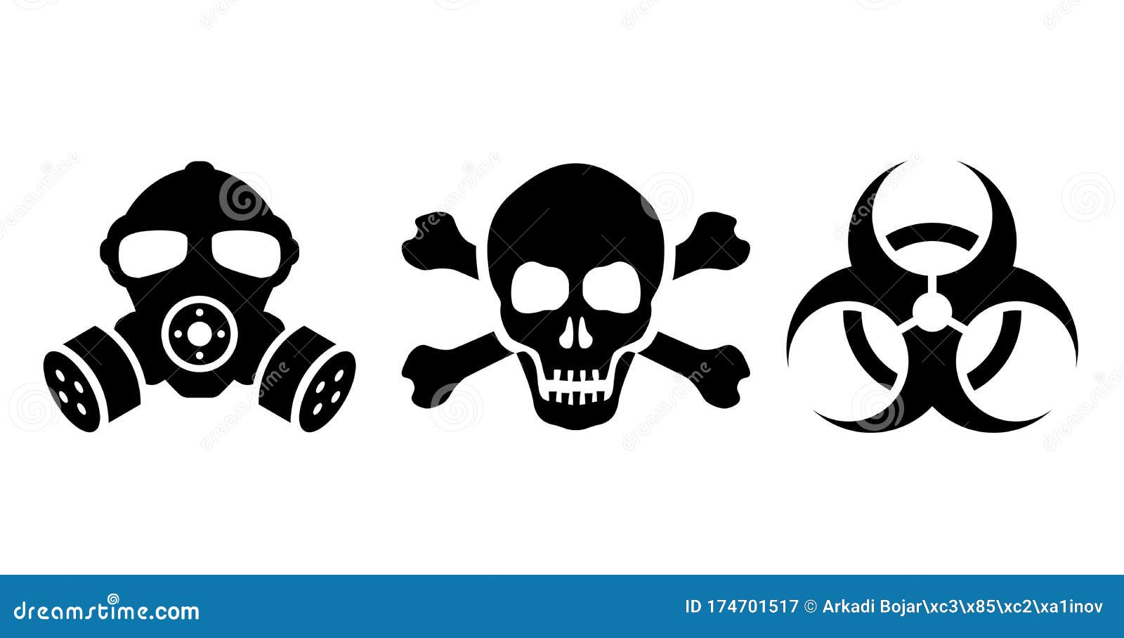 Perigo Nuclear Sinal Tóxico Royalty Free SVG, Cliparts, Vetores, e